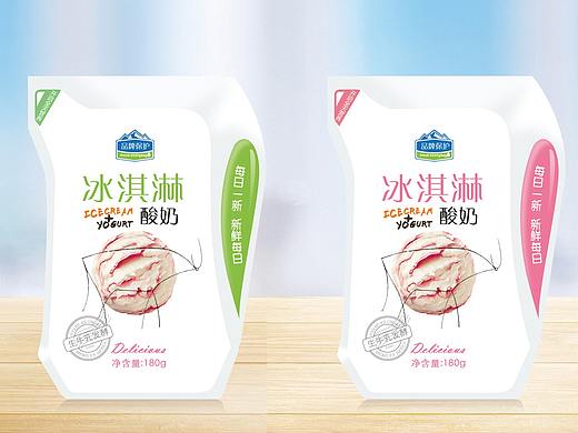北京酸奶包装设计