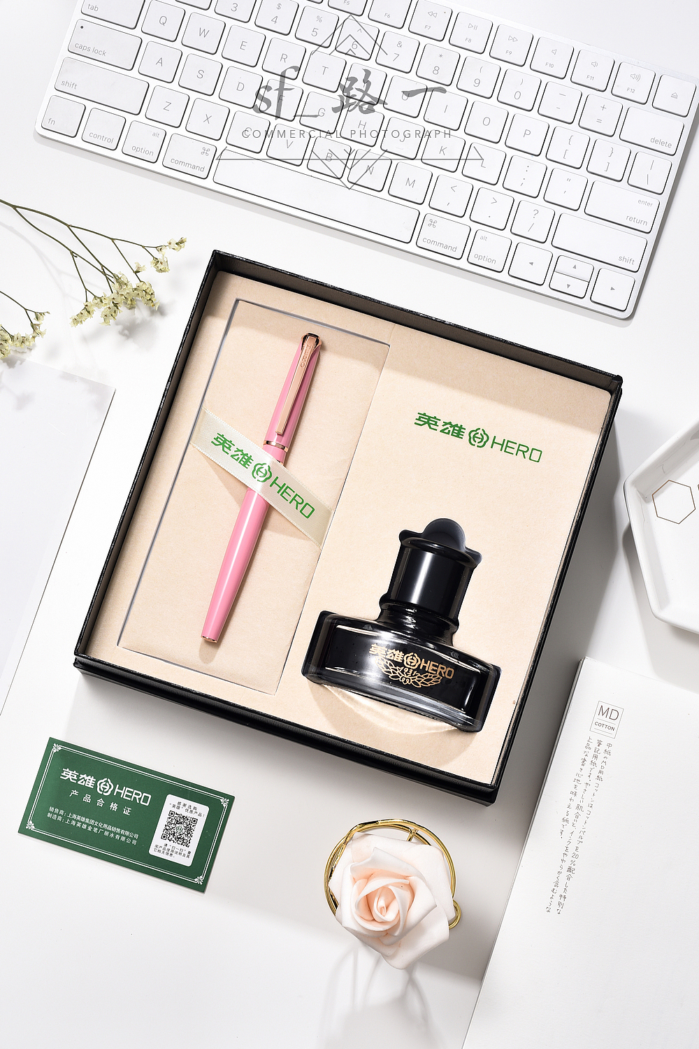 钢笔套装礼盒（图ZMTcyMzg4OTg4） - 产品摄影 - 站酷设计师sf_路一原创素材 - 站酷ZCOOL