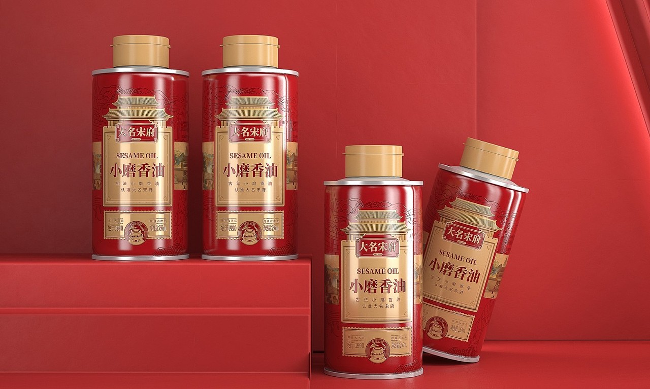 大名宋府香油 ——徐桂亮品牌设计！（图ZMzQ2Mjk3OTg0） - 品牌 - 站酷设计师徐桂亮品牌设计原创素材 - 站酷ZCOOL