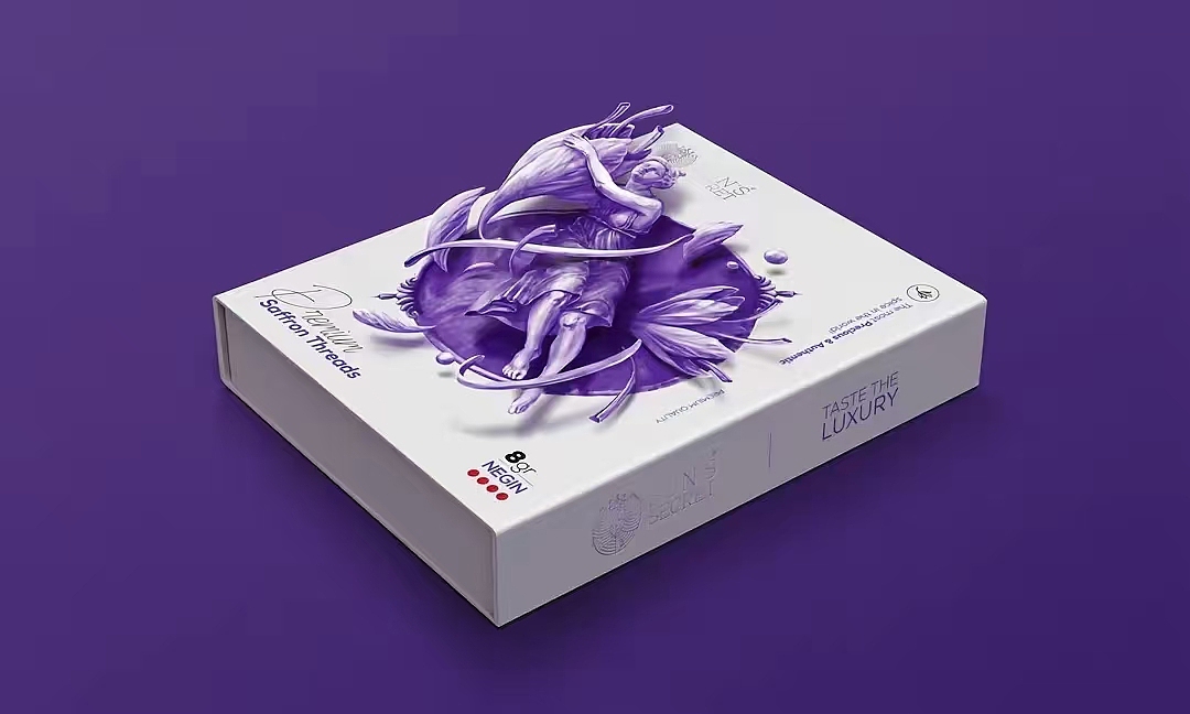 藏红花产品包装设计