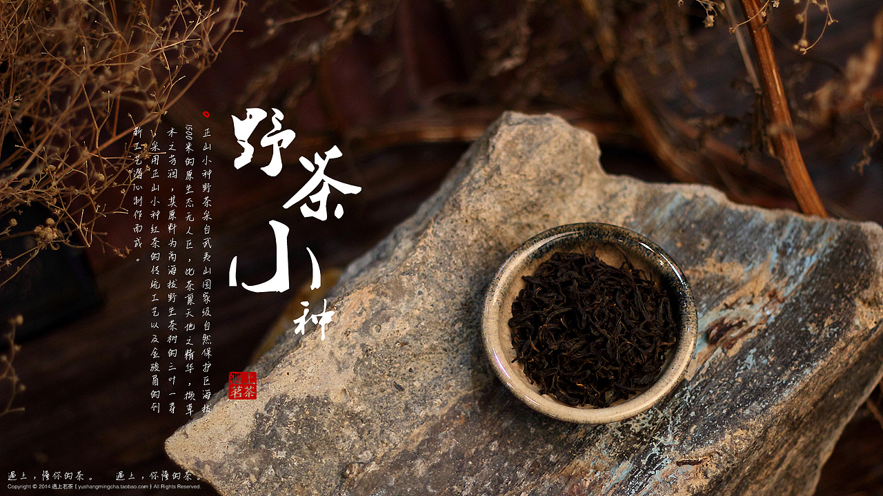 给厦门“遇上茗茶”店拍摄的“野茶小种”