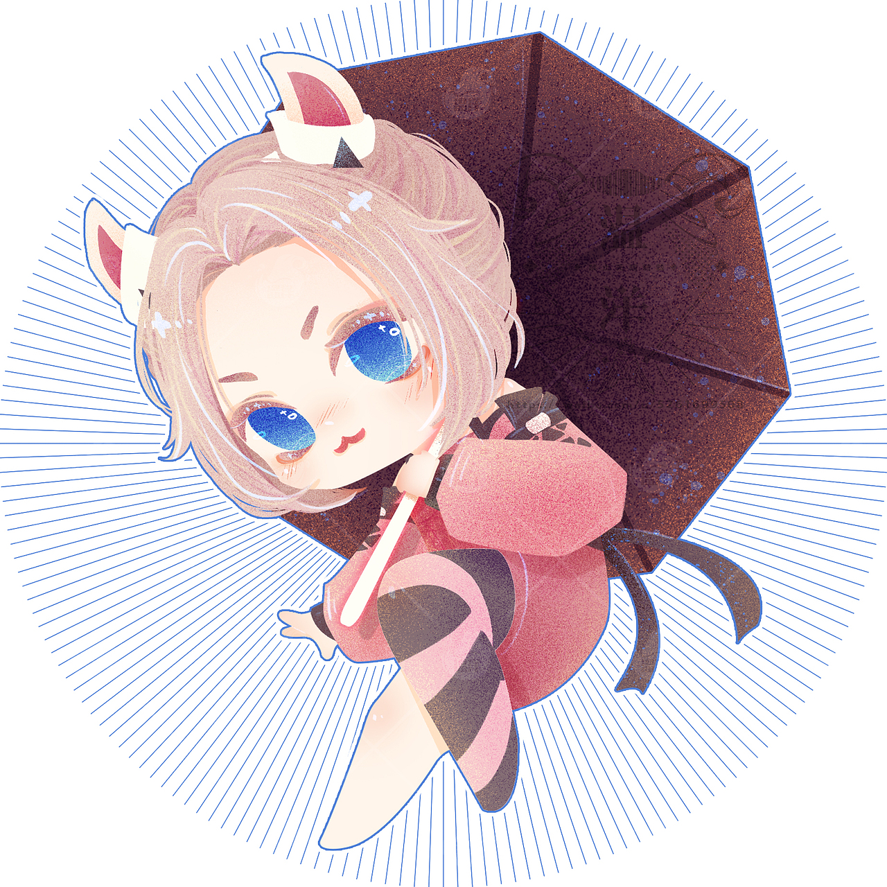 q版人物直播封面