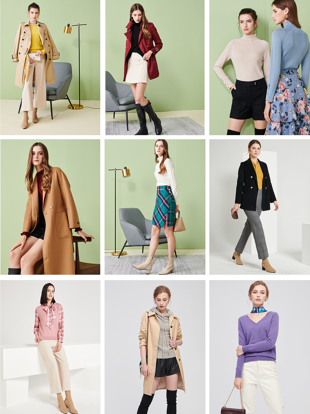 春夏秋冬 成熟女装 日常棚拍（图ZMjI4MTI2OTI4） - 休闲/流行服饰 - 站酷设计师璃璃璃璃原创素材 - 站酷ZCOOL