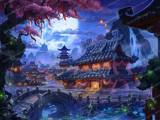 场景（个人主页-ZNTA0ODYwNTY=） - 游戏原画 - 站酷设计师fish25mh原创素材 - 站酷ZCOOL