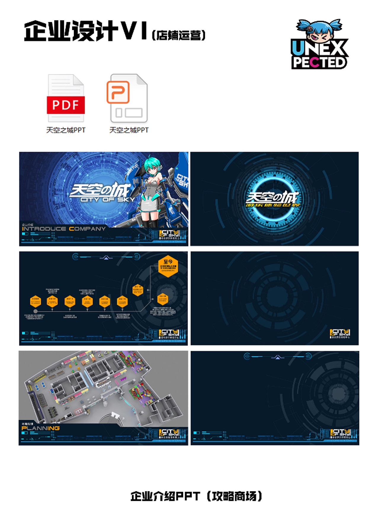 游乐场地运营品牌设计（天空之城）（图ZMjQ2NTM3ODM2） - IP形象 - 站酷设计师易想不到创意原创素材 - 站酷ZCOOL