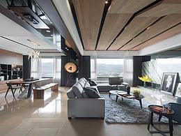 惬意的山景大平层豪宅设计   坐享南山好风景