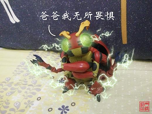 数码宝贝 甲虫兽写真