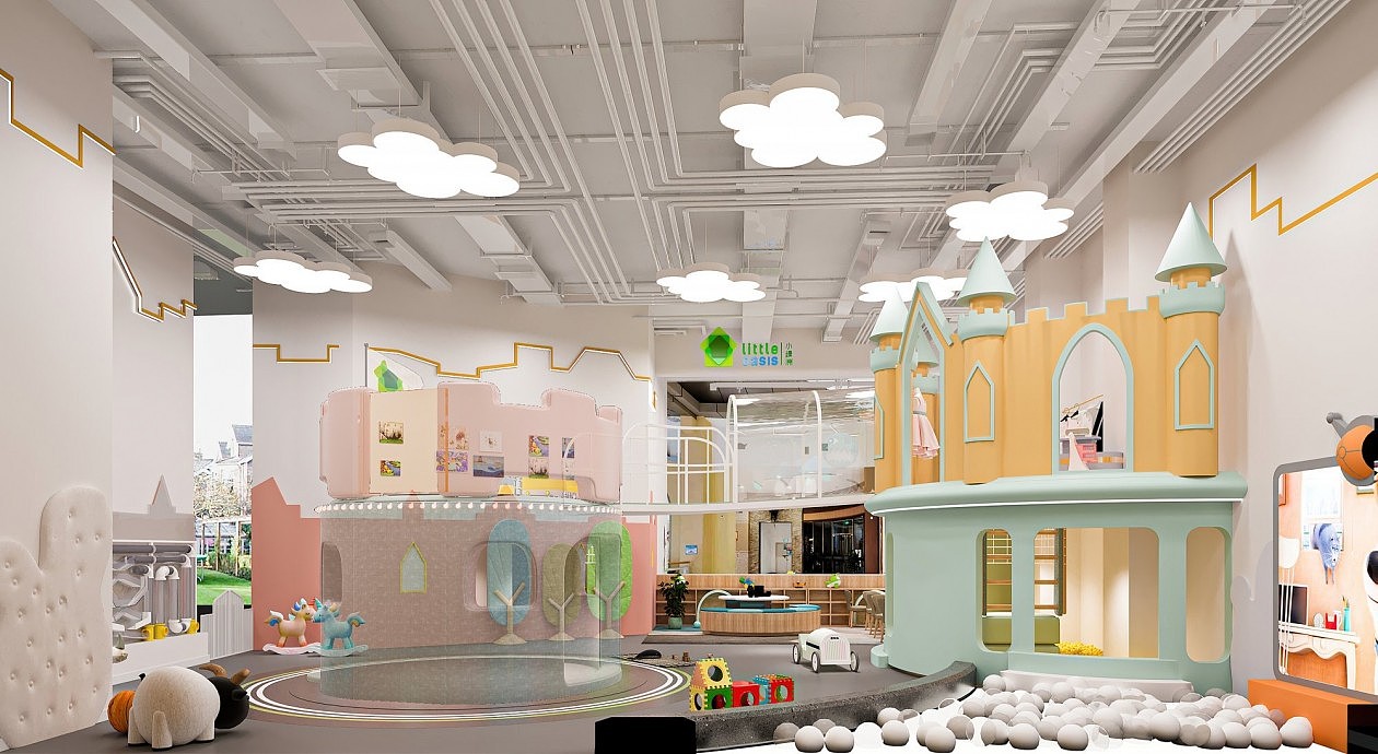 工装案例——室内游乐场