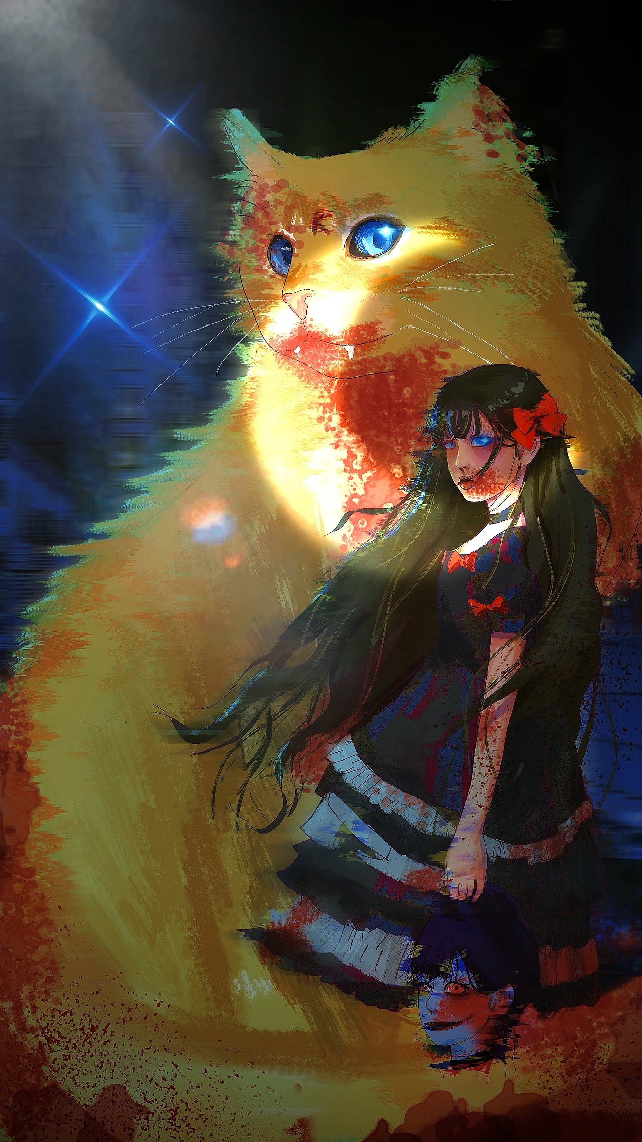 血（图ZMjUzMjU3Mzc2） - 创作习作 - 站酷设计师阿柯ak原创素材 - 站酷ZCOOL