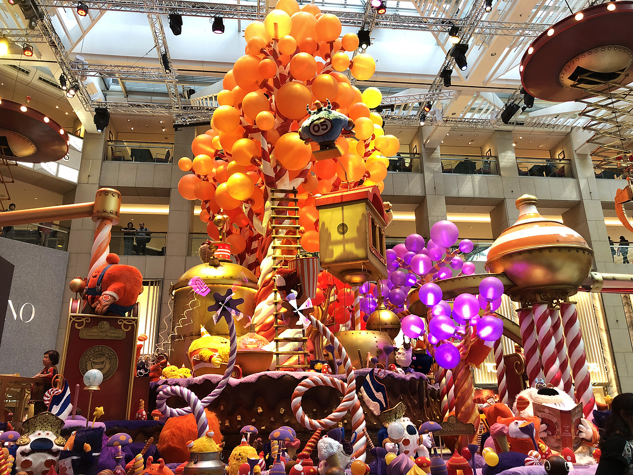 圣诞美陈(香港置地广场)