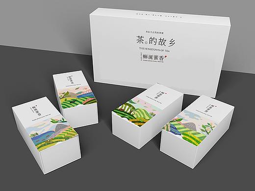 茶叶-插画包装设计