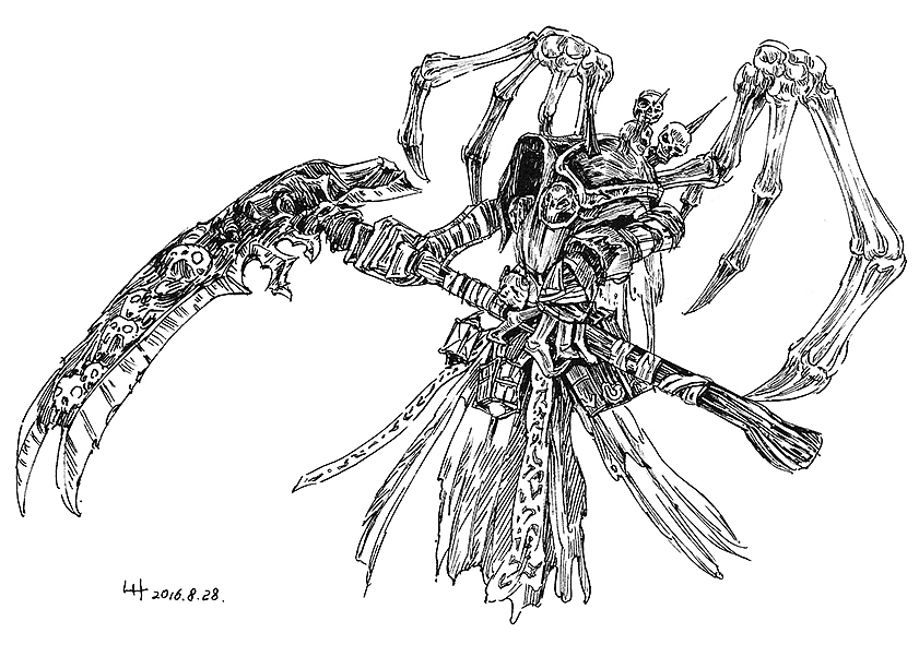 【暗黑血统Ⅱ】死亡(Death)——收割者形态