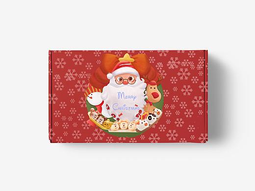 圣誕節(jié)（個(gè)人主頁-ZNDEzMzIxNjg=） - 包裝 - 站酷設(shè)計(jì)師晴釨原創(chuàng)素材 - 站酷ZCOOL