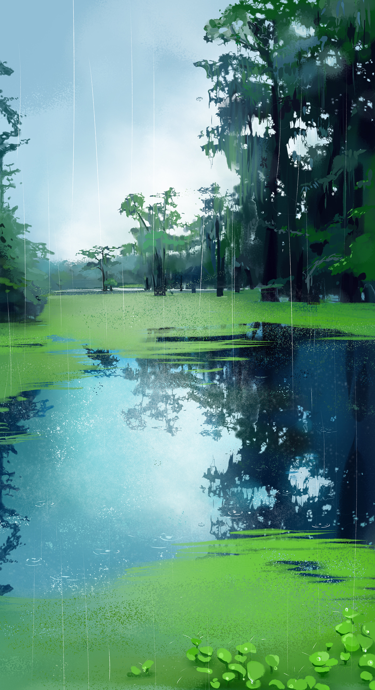 节气风景练习|插画|创作习作|十鹿旅 - 原创作品 - 站酷 (zcool)