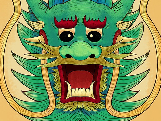 龙头插画-创作习作201011年前ps高低频精修服装文章-平面5060142年前