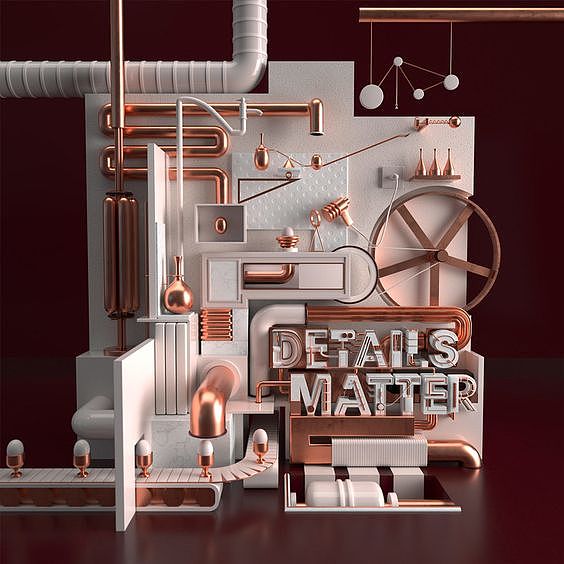 Cinema 4D作品：金蛋制造工场（图ZMjQwMTIwNDY4） - 绘画 - 站酷设计师JulinLeung原创素材 - 站酷ZCOOL