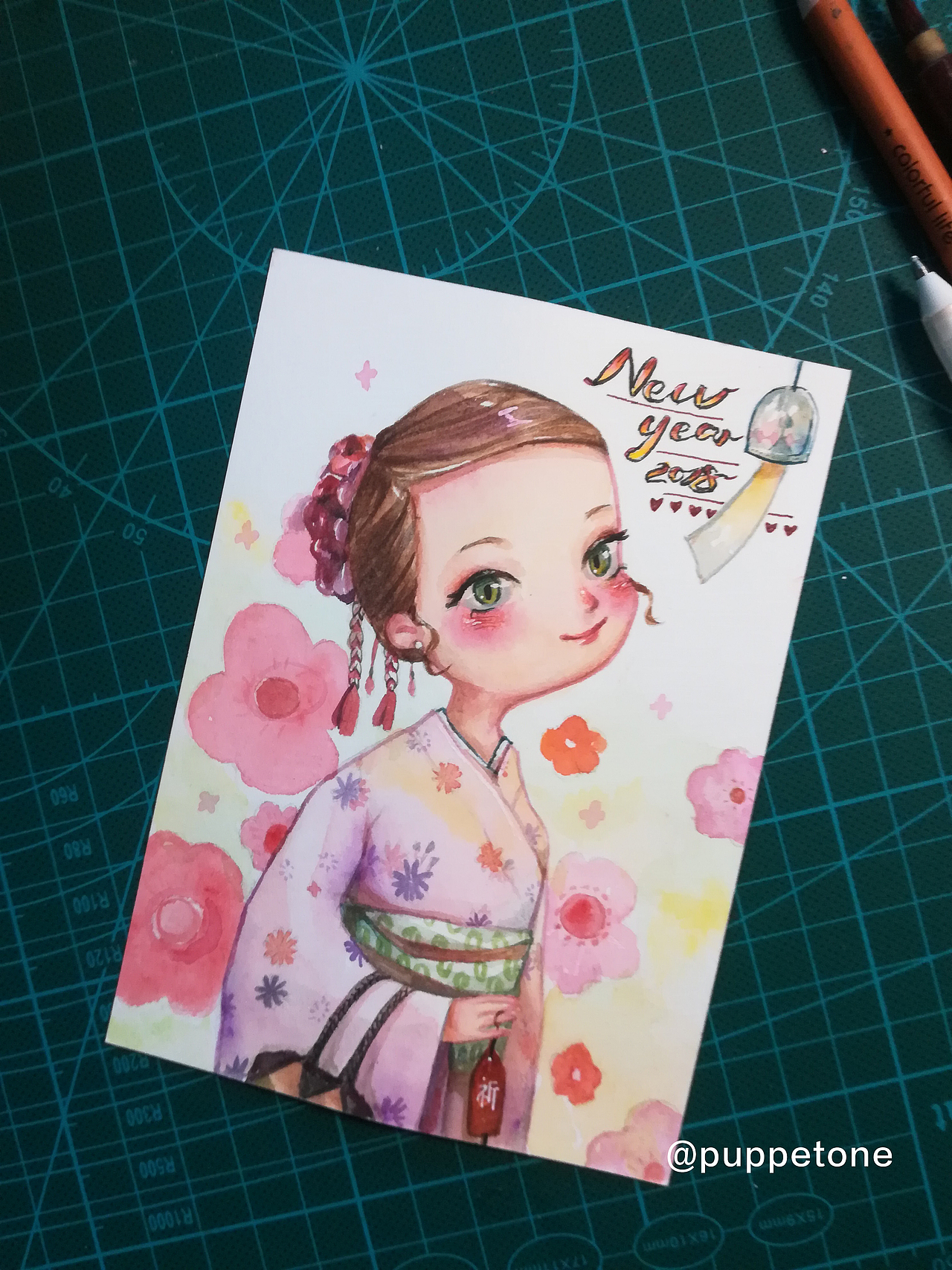 【puppetone】2018年水彩/手绘本 🌟第一弹（图ZMTQ4NTA5NzI0） - 创作习作 - 站酷设计师puppetone原创素材 - 站酷ZCOOL