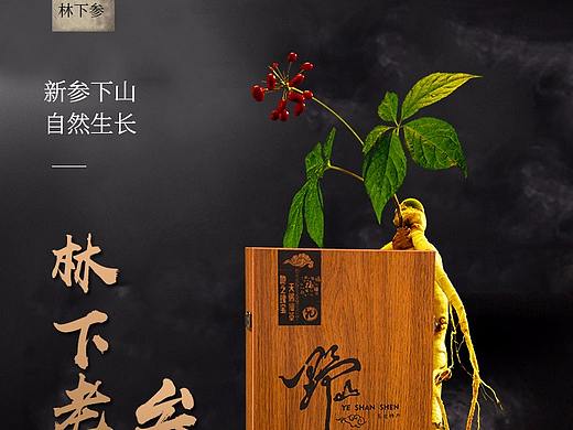 特产详情 人参林下参详情页