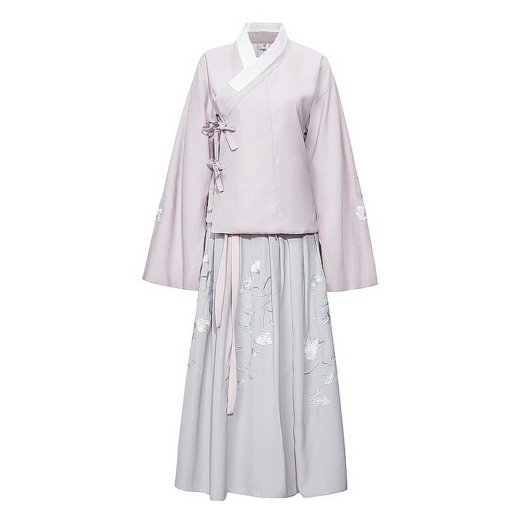 汉服白底图平铺挂拍3d立体杭州