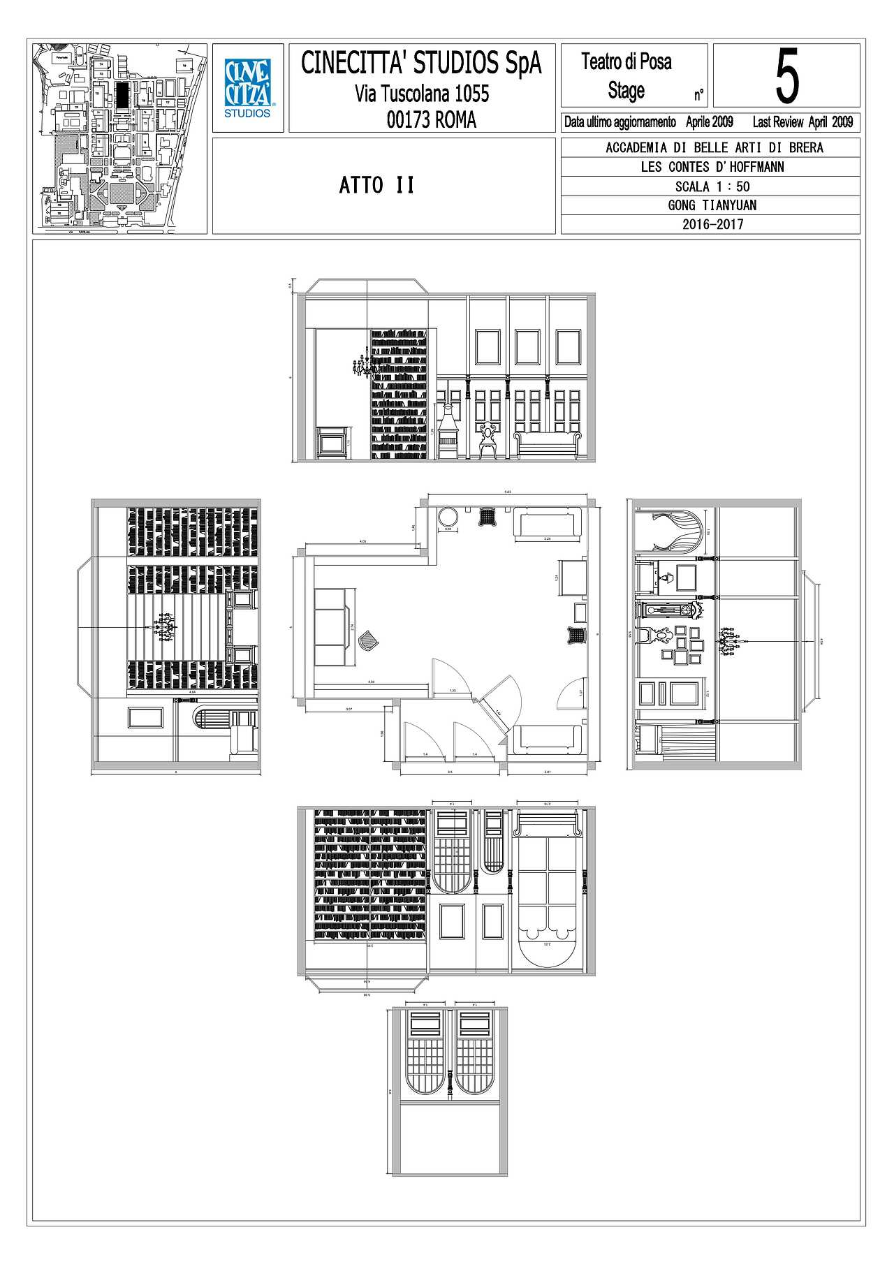 LES CONTES D'HOFFMANN SET DESIGN