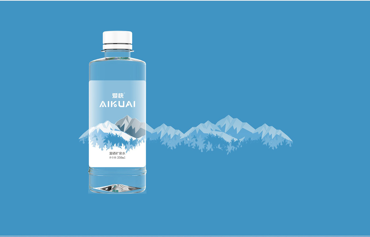 爱快矿泉水桶贴1
