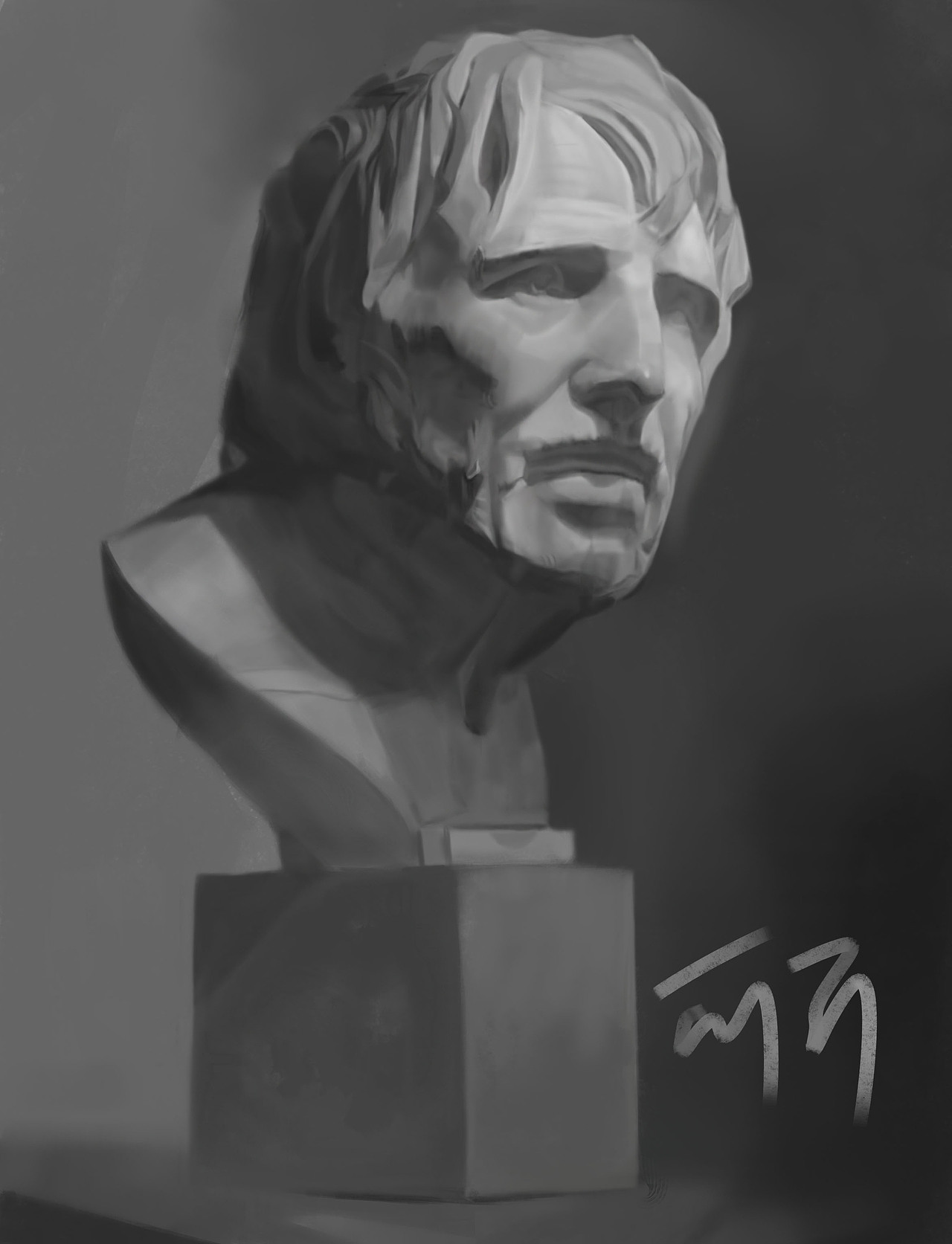 人物石膏（圖ZMjgzNTk5MDM2） - 游戲原畫 - 站酷設(shè)計(jì)師Qian多多8888原創(chuàng)素材 - 站酷ZCOOL