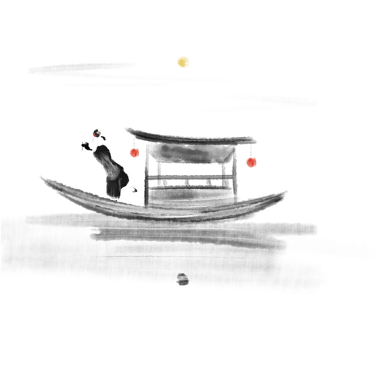 水墨道士（图ZMjM1MTQ1MjE2） - 创作习作 - 站酷设计师筱拽原创素材 - 站酷ZCOOL
