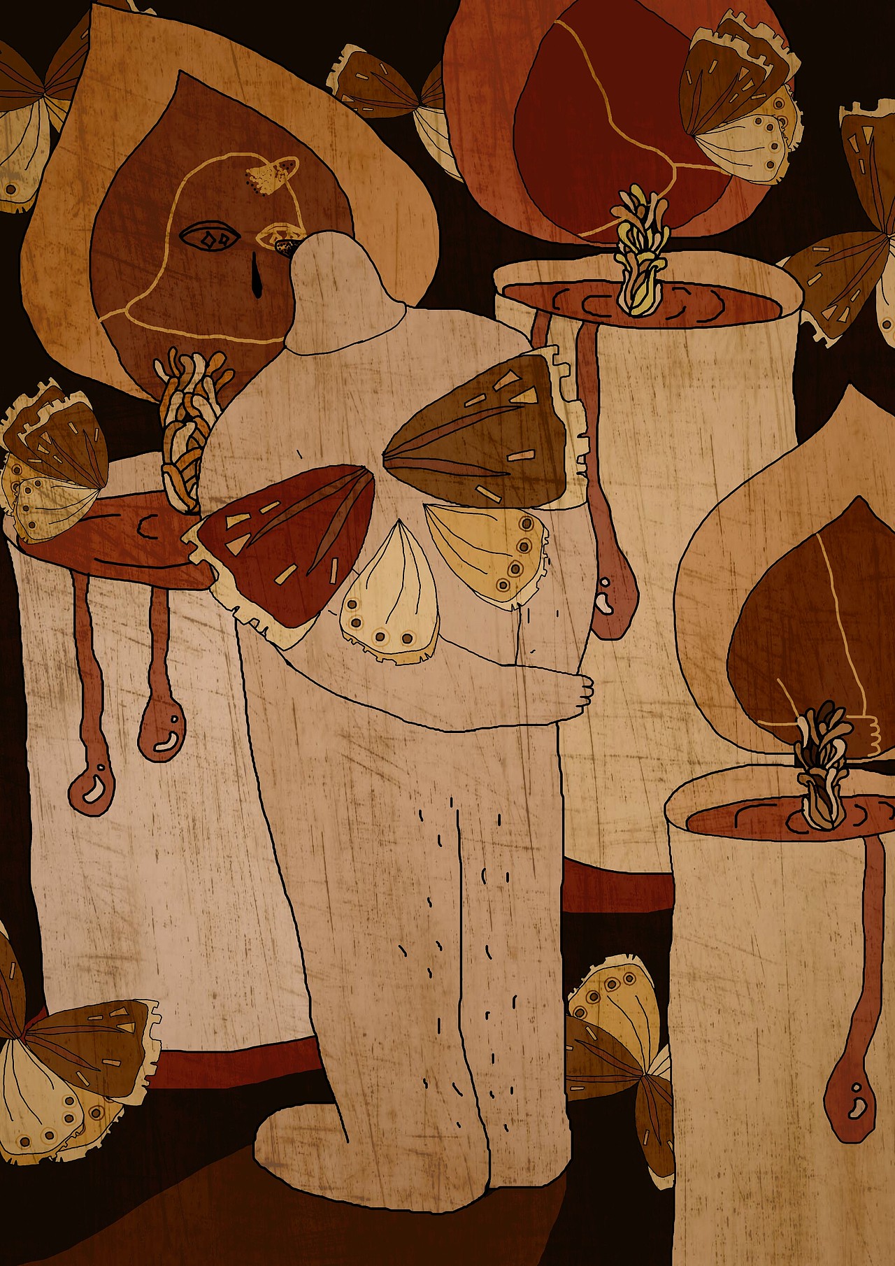 怪物酱（图ZMTAxNTQ4MzA0） - 创作习作 - 站酷设计师倩仔呀原创素材 - 站酷ZCOOL