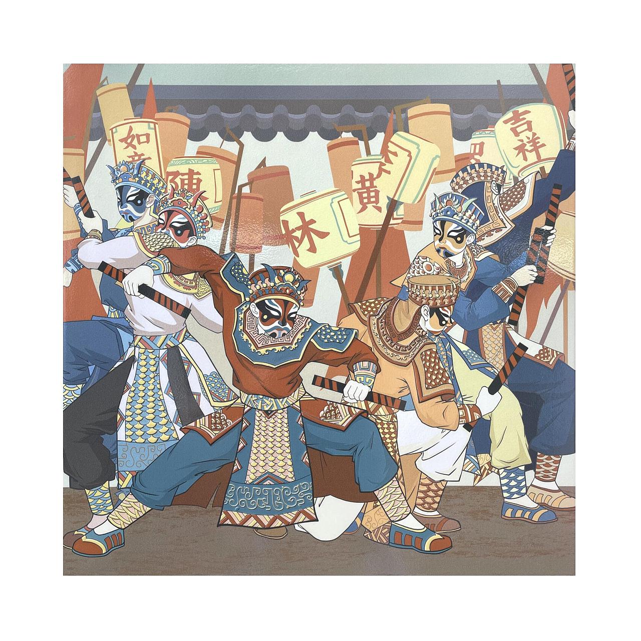 英歌系列创作|插画|商业插画|patatobug - 原创作品 - 站酷 (zcool)