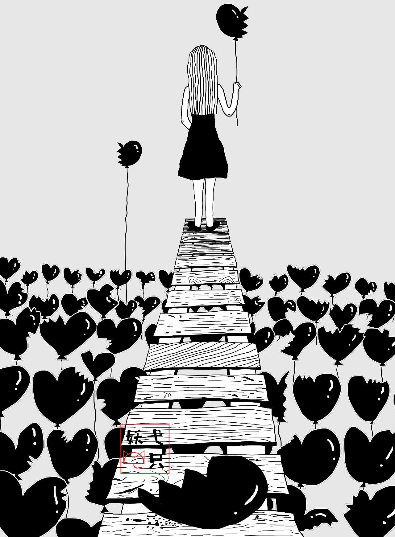 心的重建（图ZNjUzMTcxNzI=） - 商业插画 - 站酷设计师弋只妖原创素材 - 站酷ZCOOL