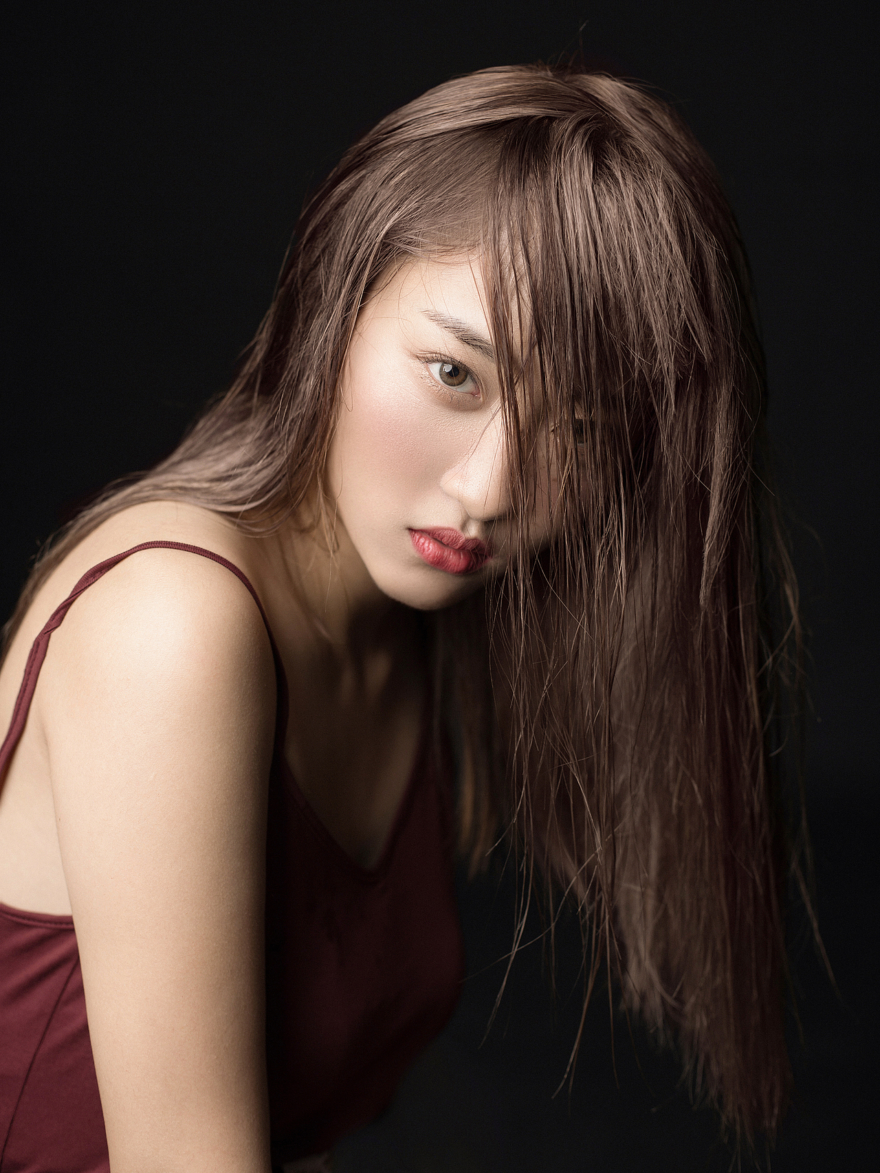 棚拍肖像照 艺术照 形象照|摄影|人像摄影|老米十二 - 原创作品