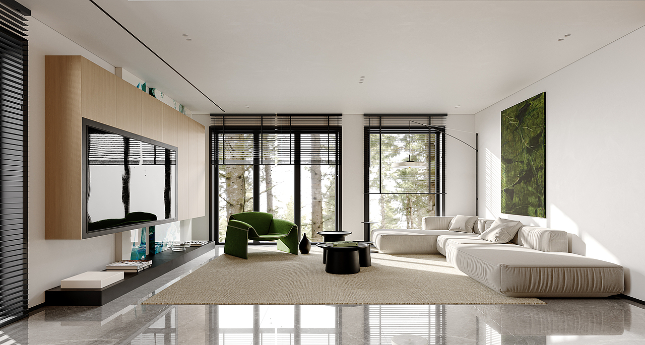 现代家装（图ZMzY0NTI3NzIw） - 家装设计 - 站酷设计师微凉咸鱼原创素材 - 站酷ZCOOL