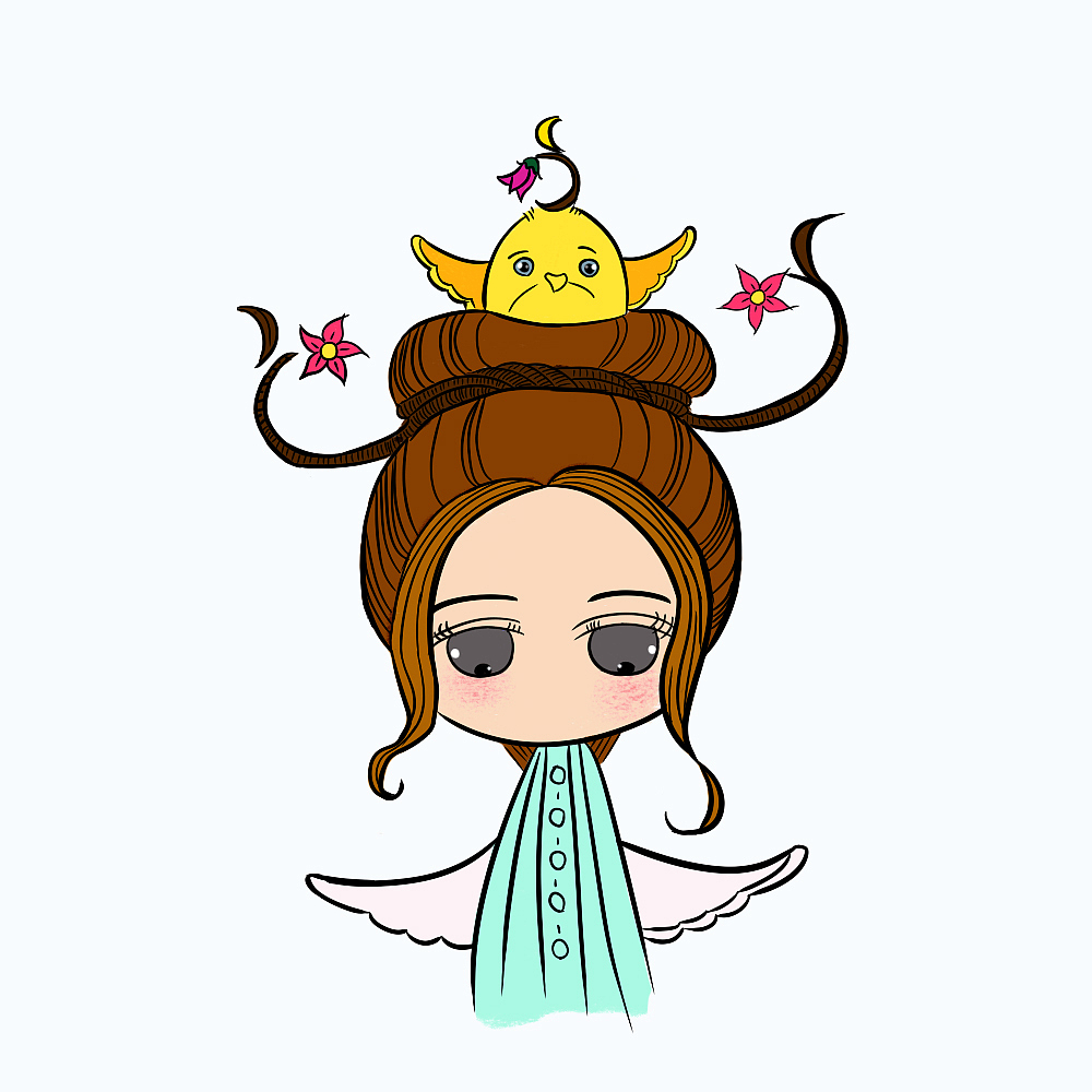 插画上色练习（图ZODYxMzQ2NTI=） - 创作习作 - 站酷设计师飘移天亮原创素材 - 站酷ZCOOL