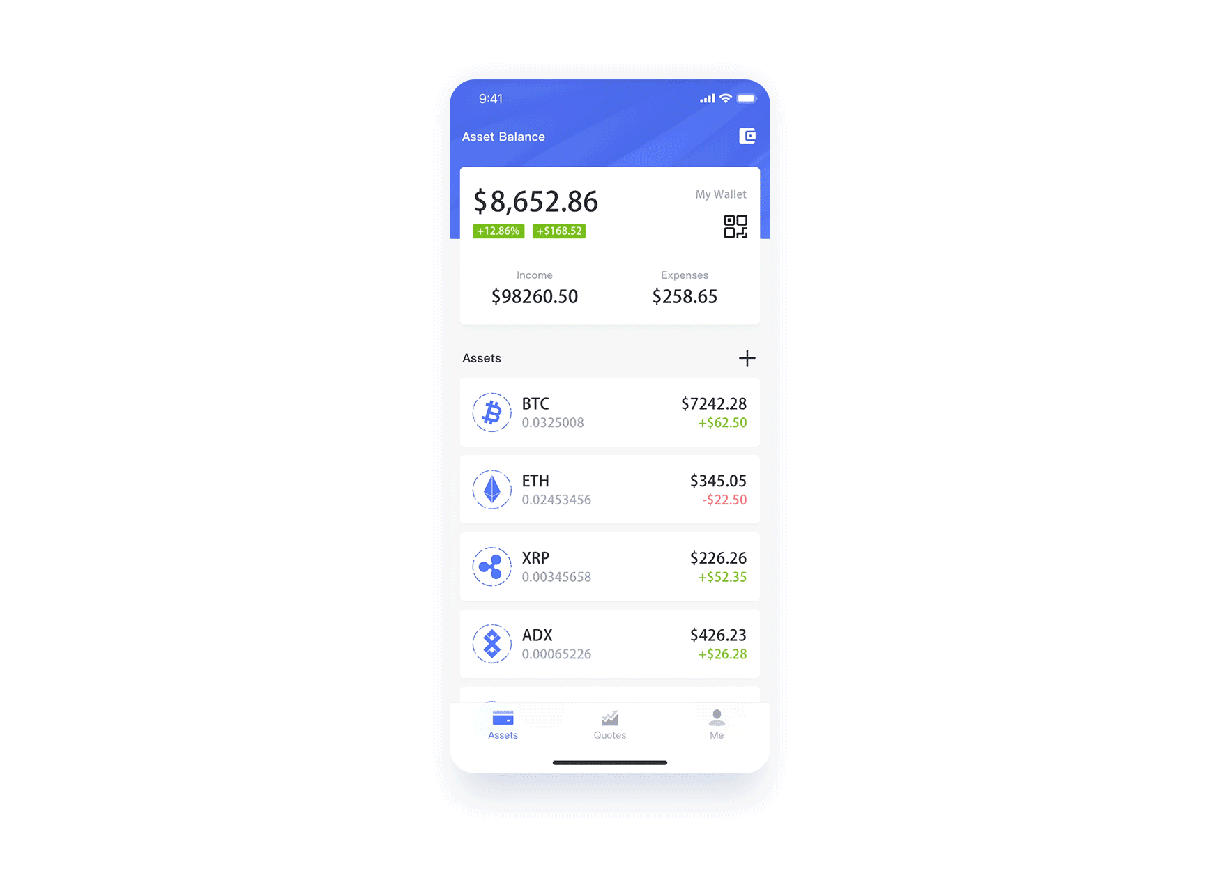 DCWallet_APP设计（图ZMTE4NDc2MDQw） - APP界面 - 站酷设计师jackinglong原创素材 - 站酷ZCOOL