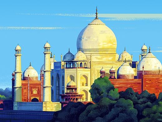 Sajid 城市插画-附步骤图