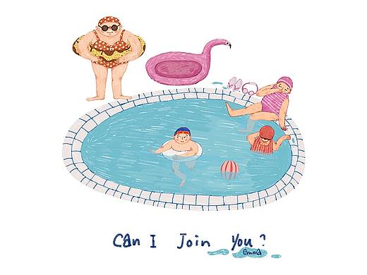 想要加入你们的夏天