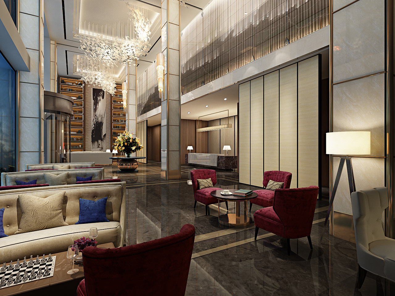 酒店|空间|家装设计|1992效果图小瑜 - 原创作品 - 站酷 (zcool)