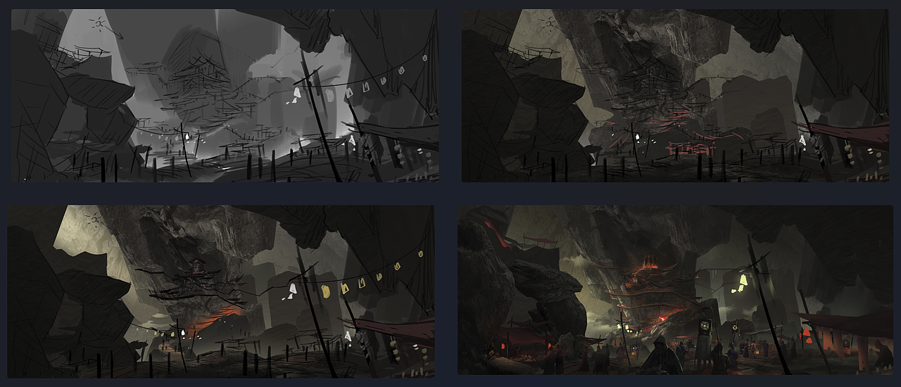 龙城（图ZMzgwMzQ0ODg4） - 概念设定 - 站酷设计师独山云里原创素材 - 站酷ZCOOL