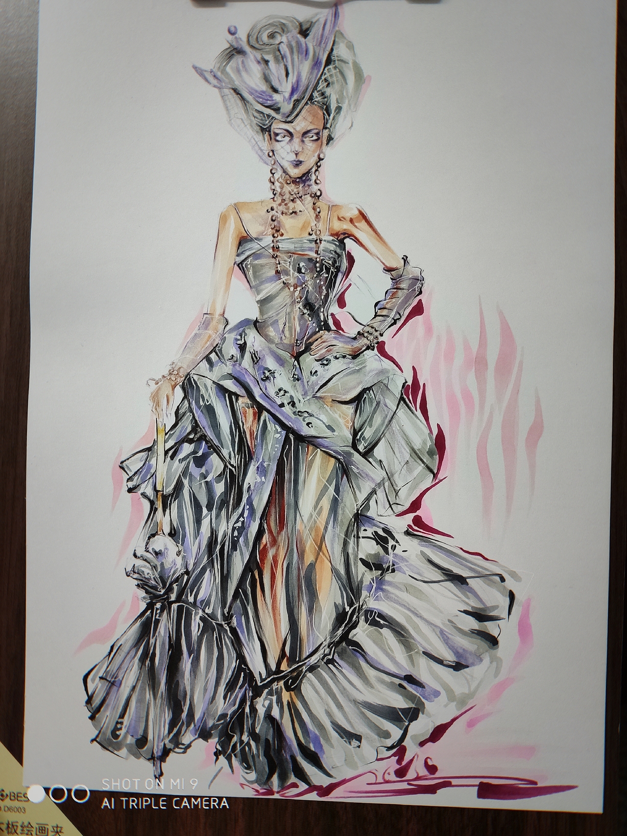 服装画（图ZMTY0NDAxMjA4） - 艺术插画 - 站酷设计师榴莲味的螺蛳粉原创素材 - 站酷ZCOOL