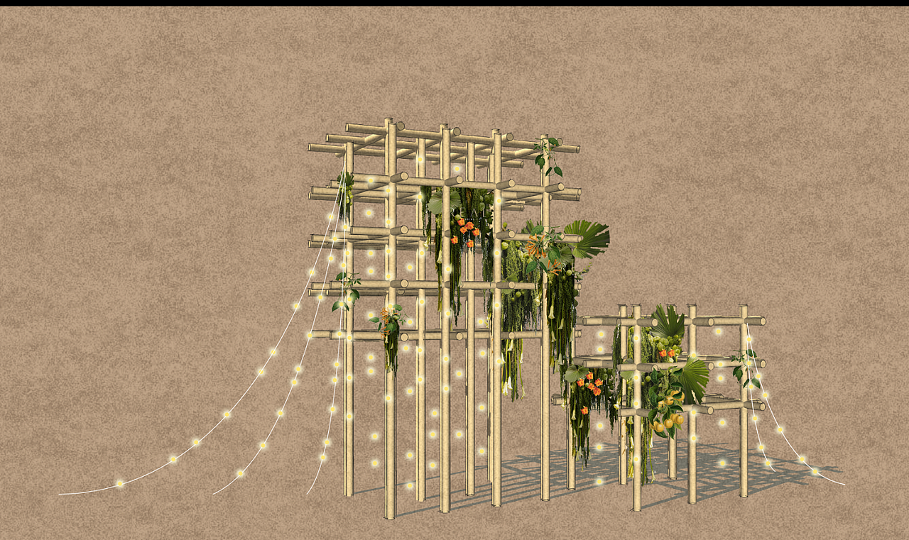 婚礼效果图（图ZMjYyNjM4OTIw） - 展陈设计 - 站酷设计师丹是彤原创素材 - 站酷ZCOOL