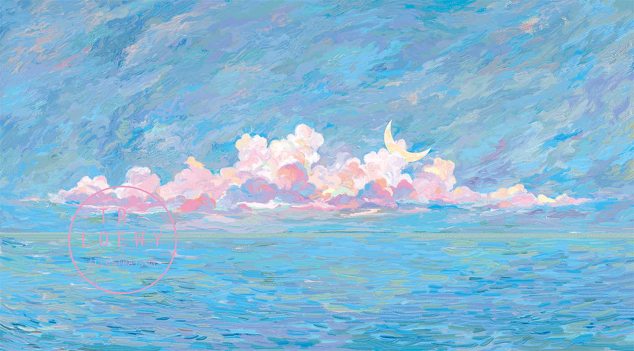 小说汀南丝雨封面插画