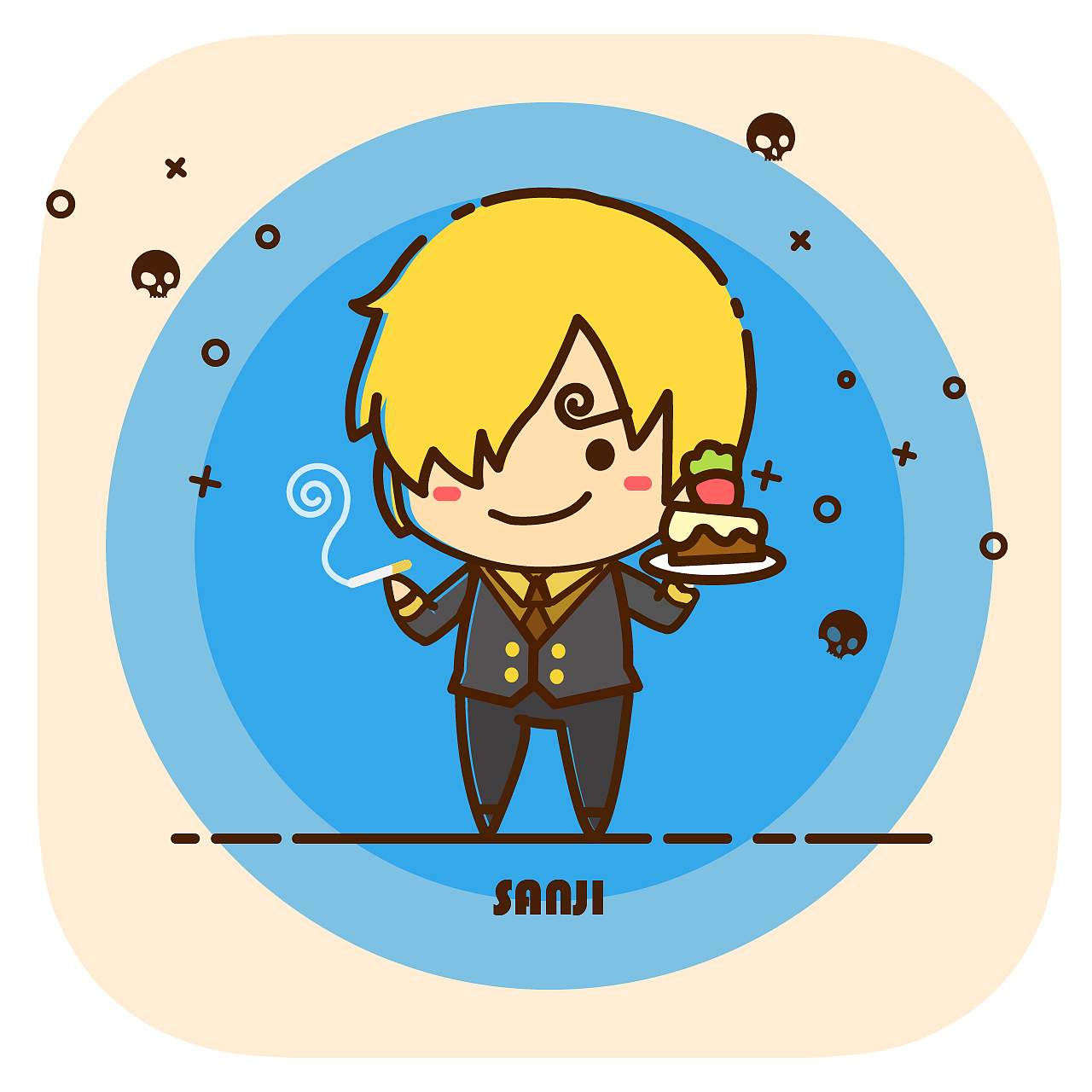 草帽海贼团MBE（图ZMTk1OTY0NjIw） - 图标 - 站酷设计师九五贰柒Aui原创素材 - 站酷ZCOOL