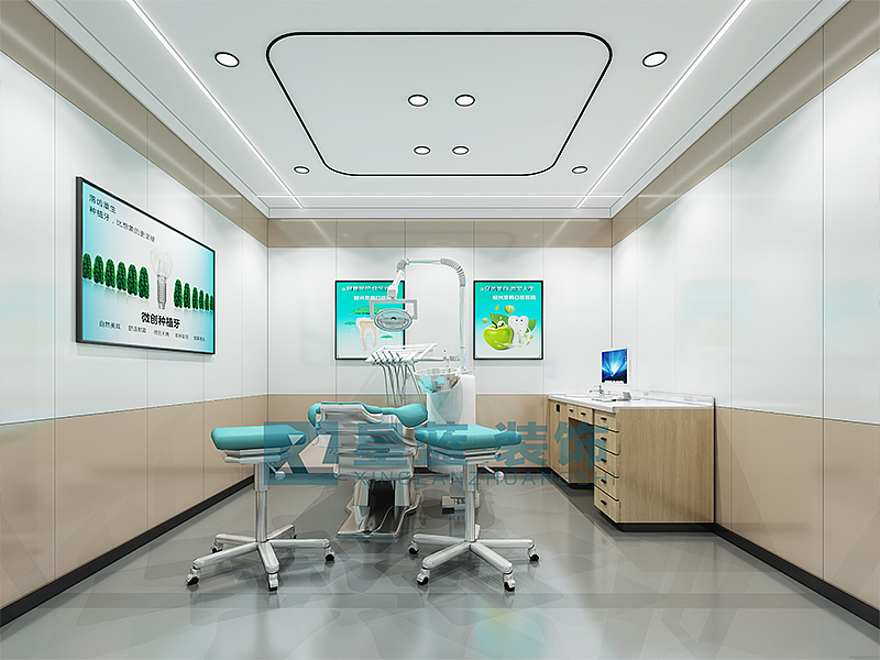 枫杨口腔诊所装修效果图【郑州专业口腔诊所装修公司】