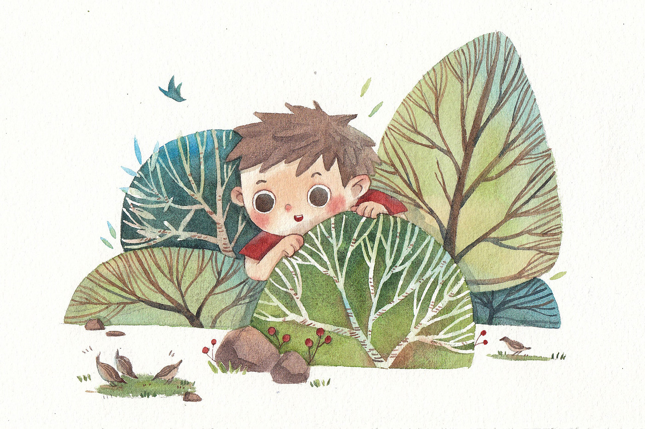 《萌·超可爱水彩手绘儿童插画专业教程》案例图