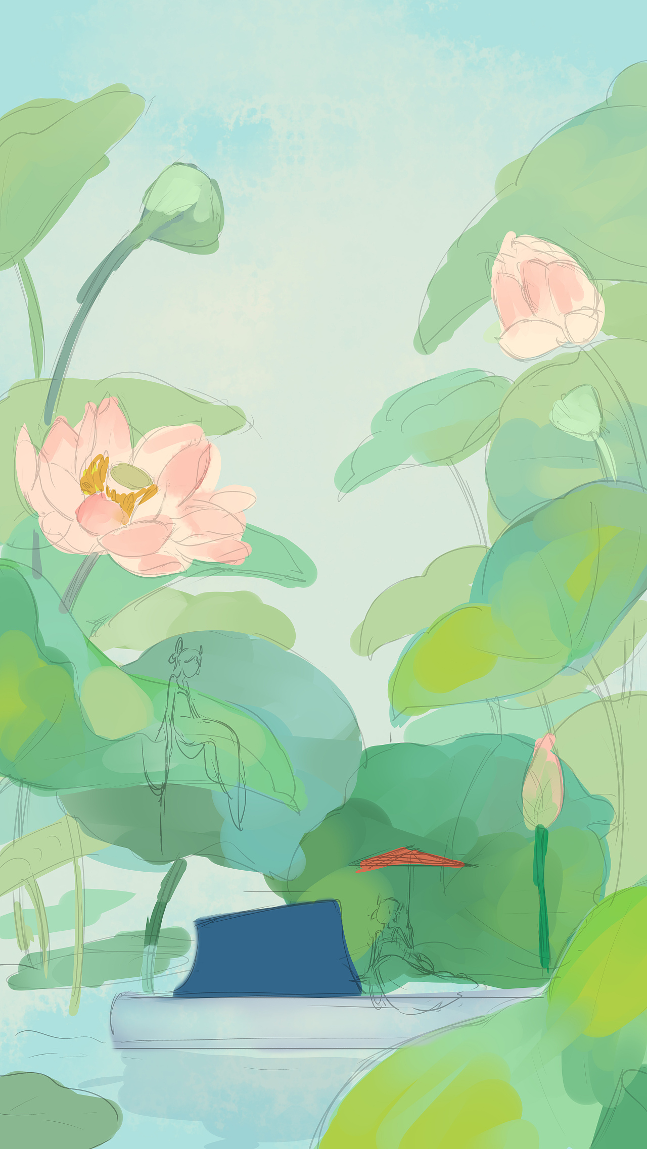 24节气-芒种（图ZMjU4Nzk1NzU2） - 商业插画 - 站酷设计师声声呀原创素材 - 站酷ZCOOL