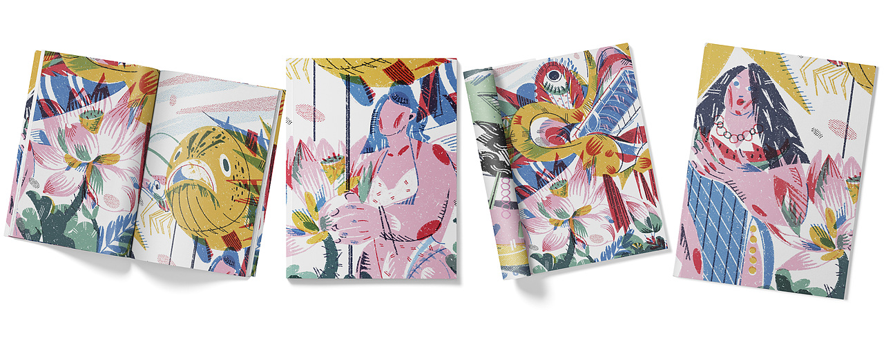 p1:荷花满池塘,午后欣赏着满院的荷花吹着习习的暖风,听着蝉鸣,聒噪又惬意
p2/3:送“大暑船”<br>p4:穿着吊带裙捧着西瓜伴随着冰凉的西瓜汁。入口冰凉甜爽可口