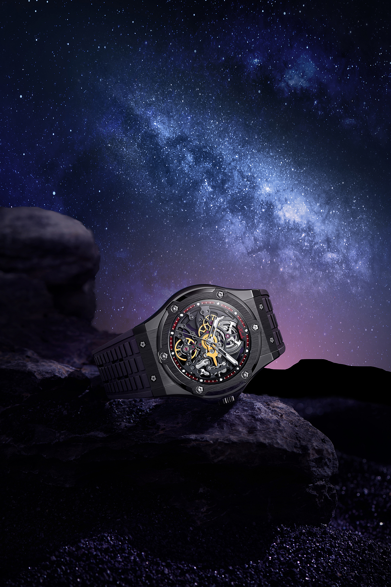 男款手表--星空场景