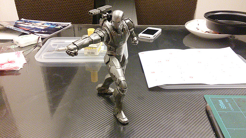 9:1钢铁侠 战争机器 组件拼装上色作品