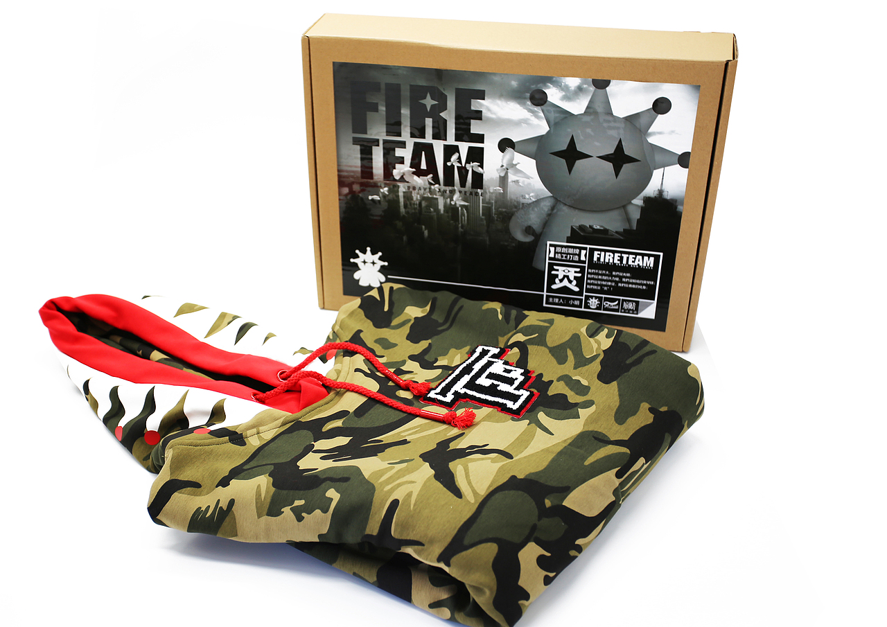 原创潮牌“FIRE TEAM”（图ZMTE2Nzg0MTI4） - 休闲/流行服饰 - 站酷设计师万鱼鱼原创素材 - 站酷ZCOOL