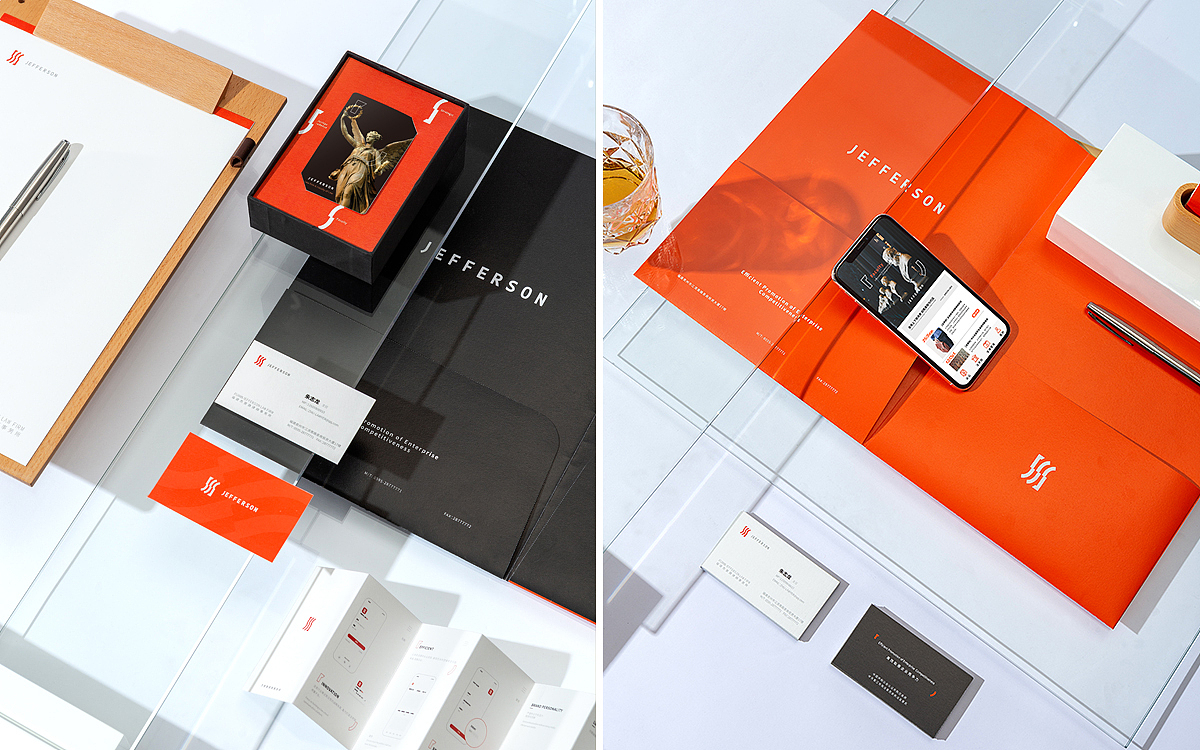 杰斐逊律师事务所 品牌形象设计 企业VI 